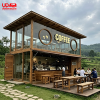 Café préfabriqué Urdream avec intérieur complet pour les boutiques de café et de boissons