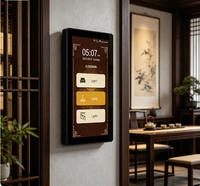 Panneau d'éclairage domestique intelligent Tuya App Smart Life avec grand écran tactile, WiFi, Zigbee, détection radar et contrôle vocal Alexa Google