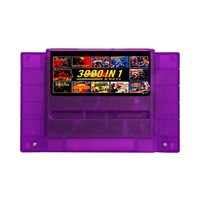 Cartouche de jeu SNES SFC NTSC 16 bits en anglais avec économie de batterie, multi-jeux 3000 en 1