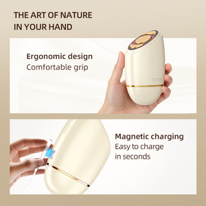 Dispositivo Facial Profesional de Doble Punta, <span class=keywords><strong>Cepillo</strong></span> Limpiador y Masajeador para Uso Doméstico, Reafirmante de la Piel y Potenciador de la Absorción de Suero - Product Image 5