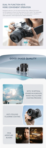 Lente de Cámara <span class=keywords><strong>YONGNUO</strong></span> YN35mm F1.8Z DA DSM con Enfoque Automático, Lente APS-C de 35mm para Cámaras <span class=keywords><strong>Nikon</strong></span> con Montura <span class=keywords><strong>Z</strong></span> - Product Image 3