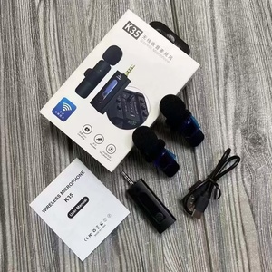 Micrófono de solapa con reducción de ruido inalámbrico Plug-play K35, Conector de 3,5mm, grabación profesional para altavoz, Mini altavoz Vlog - Product Image 6