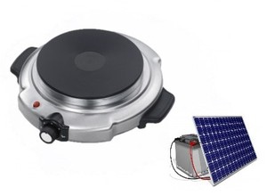 Table <span class=keywords><strong>de</strong></span> <span class=keywords><strong>cuisson</strong></span> solaire AH 48DC 700W à brûleur unique, <span class=keywords><strong>plaque</strong></span> chauffante électrique portable <span class=keywords><strong>pour</strong></span> <span class=keywords><strong>cuisson</strong></span> hors réseau alimentée par batterie solaire - Product Image 5