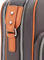 Tas kulit PU kustom untuk bisnis bepergian 14 15.6 inci lengan komputer penutup Notebook tahan air tas Laptop