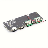 Carte de contrôle de charge rapide PCBA pour batterie externe 22,5 W, composant assemblé sur commande, nécessitant des fichiers Gerber et BOM, et une approvisionnement complet en composants.