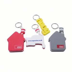New Arrival Promotional Custom Cute logo Eva Foam Small <b>Key</b> <b>Chains</b> for Boat Floating Keychain - Product Image 1