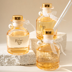 Diffuseur de parfum en verre écologique AIKUN, parfum intense, étiquette personnalisée, pour la maison, le bureau et le spa - Product Image 1