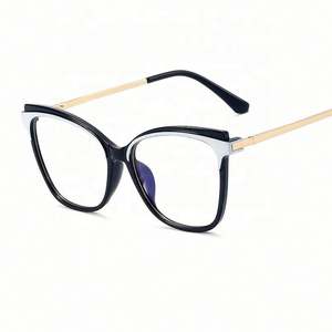 Gafas de Sol de Moda Retro con Logotipo Personalizado TR90, Gafas de Sol Extra Grandes Blancas y Negras para Mujer, Monturas de Gafas con Protección Anti-luz Azul para Mujer - Product Image 3