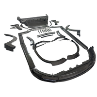 Kit carrosserie en fibre de carbone style M pour Maserati Levante diffuseur avant et arrière avec capot