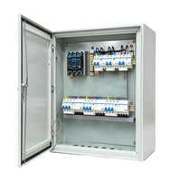 Armoire de commande de pompe à eau en acier inoxydable 220-800W multi-tension/phasée avec protection contre les surcharges et les courts-circuits (démarrage/arrêt)