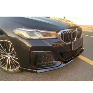 Labio delantero de parachoques de serie negra de alta calidad adecuado para <span class=keywords><strong>BMW</strong></span> 5 series <span class=keywords><strong>520I</strong></span> 530I 540I G30 FD labio delantero negro - Product Image 3