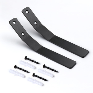 Wall <b>Mounted</b> Iron Brackets For Clothing Organizer Durable Minimalist Design Rectangle Shape JNT 127 - Product Image 1