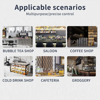 Machine à Infuser le Thé Commerciale Bleton avec Moteur et Boîte de Vitesses Entièrement Automatique Économiseur d'Énergie pour les Magasins de Bubble Tea