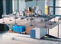 Machine CNC pour le travail du bois 2136,7/12 pieds pour meubles et armoires avec chargement et déchargement automatiques d'équipements industriels