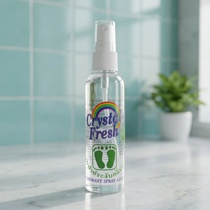 CRYSTAL FRESH Desodorante Antitranspirante Corporal Mineral Líquido en Aerosol de 100 ml, Certificado ISO9001 e ISO22716, para Mujer, CSPW-100 - Product Image 1