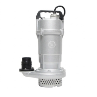 Pompe submersible ZD 0,75 kW, moteur triphasé, rotor en acier inoxydable, débit de 50 m³/h, câble de 10 m pour utilisation agricole et d'eau de puits