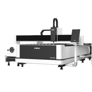 Fabricante de máquina de corte por láser de fibra <span class=keywords><strong>Gweike</strong></span>, láser CNC para placa de metal y máquina de doble uso de tubos - Product Image 1