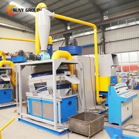 Granulateur de fil de Cooper à haute efficacité pour séparer le cuivre des câbles isolés en PVC/PE Machine de recyclage du cuivre
