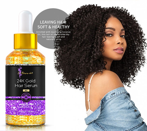 Hızlı kargo saç Spa bakım Serum için ipek proteini 4C kıvırmak Coily Kinky hasarlı saç - Product Image 2