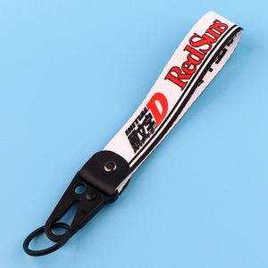 Promoción al por mayor Olecranon llavero <span class=keywords><strong>mochila</strong></span> accesorios inglés letra patrón cuero Metal coche cinturón cadena cuerda Anime - Product Image 2