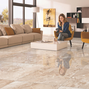 Azulejos de Porcelana Vistaar Irvin Dark Polished GVT, 600x600mm, Diseño de Mármol, Colección Cerámica - Product Image 1