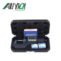ALiyiqi Electronic Measuring Tool 25~50mm Digital Outside Micrometer Alloy Steel 0.001mm Resolution One Year Warranty