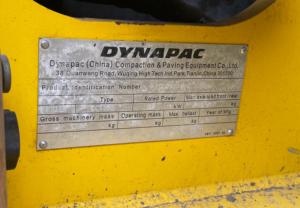 Rouleau compresseur d'occasion Dynapac CC6200 Moteur Cummins à forte puissance, démarrage en douceur et arrêt en douceur, excellente planéité de la surface de la route - Product Image 3
