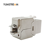 Sistem Kabel Jaringan Keystone Tanpa Alat Cat5e Cat 6 Cat6A Rj45 Cat6 Terlindung FTP Keystone Jack Tanpa Alat