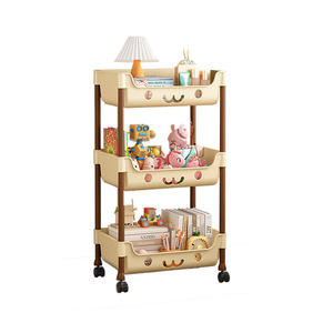 Đồ chơi lưu trữ tạo tác tầng đứng phim hoạt hình Kệ Nhà nhiều lớp kệ sách hình ảnh cuốn sách di chuyển snack hoàn thiện kệ - Product Image 6