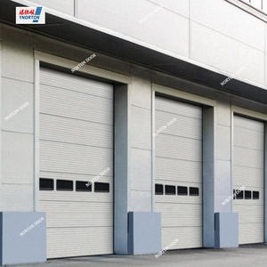 <span class=keywords><strong>Porta</strong></span> Sezionale Industriale Elettrica a Sollevamento, Antivento, Spessore 40mm, per Officina, Direttamente dalla Fabbrica - Product Image 1