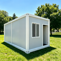 Maison préfabriquée modulaire, mini-maisons, maison conteneur à ossature blanche, pièce de jardin, logement annexe, dortoir de chantier