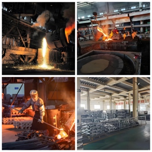 Thép không gỉ đúc chéo bể chứa hóa dầu phụ kiện đường ống phân phối trung bình đa kênh - Product Image 6