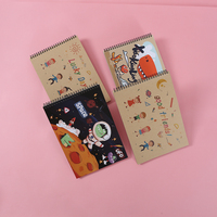 Cuaderno de Dibujo Espiral A4 con Cubierta Exterior de Dibujos Animados Resistente a los Arañazos, Personalizable, para Niños, para Clases de Dibujo, Marca Good Friends