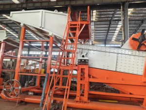 محطة غسيل الذهب الغريني 200 طن، مركّز، معدات تعدين الذهب الأساسية، مزودة بمحرك أساسي - Product Image 3