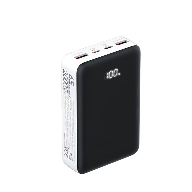 Mini Size Larger Capacity Laptop Powerbank 20000mah Portable PD 65W Power Banks Super Fast Charging Charger 100W Power Bank