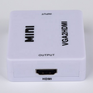 Mini <strong>VGA</strong> to HD and Audio Scaler Converter Box <strong>VGA</strong> Converts <strong>VGA</strong> and Audio L/R to One HD <strong>Output</strong> - Product Image 5