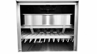 Lave-vaisselle commercial à convoyeur, lave-vaisselle à convoyeur en acier inoxydable 304, 3000 plats par heure pour cantine