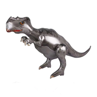 Grand ballon gonflable 4D pour fête d'anniversaire, décorations créatives, 1 pièce, modèle de dinosaure en dessin animé, ballon à Air, jurassique