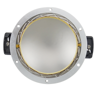 Pièces de haut-parleur 8 ohms 75mm 3 "Bobine vocale Diaphragme de remplacement en titane Tweeter Diaphragme pour pilote de compression