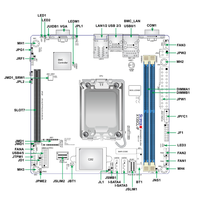 Carte mère de serveur Mini-ITX MBD-X13SCL-IF avec socket unique LGA-1700 (SocketV0) Intel C262, prise en charge DDR5