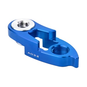 Support de dérailleur arrière de vélo CNC de précision pour VTT et vélo de route, axe traversant, crochet de cadre, composant haute résistance pour <span class=keywords><strong>réparation</strong></span> cycliste - Product Image 5