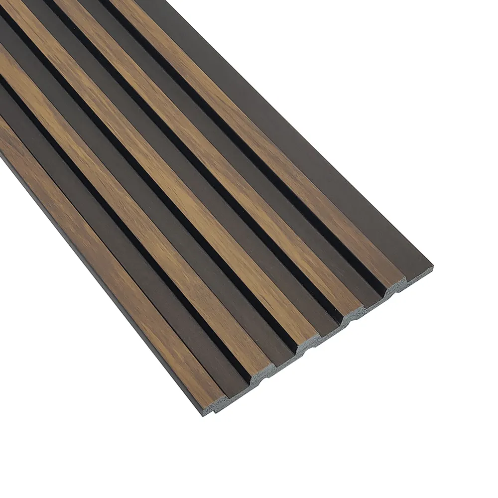 फैक्टरी निविड़ अंधकार बहु-रंग पुनश्च लकड़ी की दीवार पैनल लकड़ी का कोयला पैनल louvers पैनल इनडोर सजावट