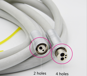 Foro per manipolo dentale, manipolo per unità dentale tubo per tubi a 2 fori, cavo per manipolo dentale a <span class=keywords><strong>4</strong></span> fori con connettore - Product Image 2