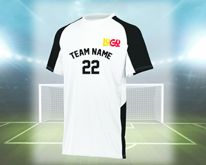 Maillots de football personnalisés unisexes à séchage rapide, respirants, antibactériens, extensibles, uniformes en maille spécifiques à l'équipe, logo personnalisé - F00 - Product Image 2