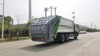 Camion à ordures compacteur de déchets personnalisable de type compression, norme nationale VI, 25000 kg, avec moteur et boîte de vitesses
