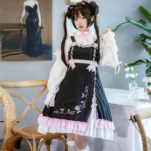 Large Size JSK Clearance Lolita <strong>Dress</strong> Rose <strong>Lovers</strong> Embroidery <strong>Dress</strong> LO TUTU Skater <strong>Dress</strong> Cosplay for Girl Women - Product Image 2