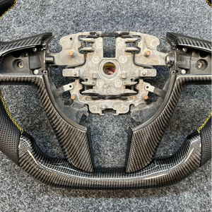 Volante de fibra de carbono OEM compatible con <span class=keywords><strong>Chevrolet</strong></span> Cruze Silverado Camaro Corvette Captiva Malibu Ss Spark Aveo Colorado - Product Image 4