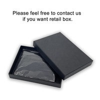 Dompet Kartu Kredit Tipis Premium Portabel dengan Embossing Litchi, Porte Carte Kulit PU Imitasi Bertekstur Pebble
