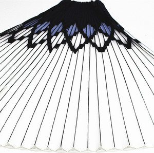 Jupes plissées blanches, <span class=keywords><strong>tissu</strong></span> personnalisé à impression, fournisseur chinois, nouvelle collection - Product Image 6