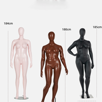 Mannequin Homme Grande Taille en Fibre de Verre pour l'Europe et l'Amérique, Modèle Corporel Complet pour Présentation de Vêtements et de Mode